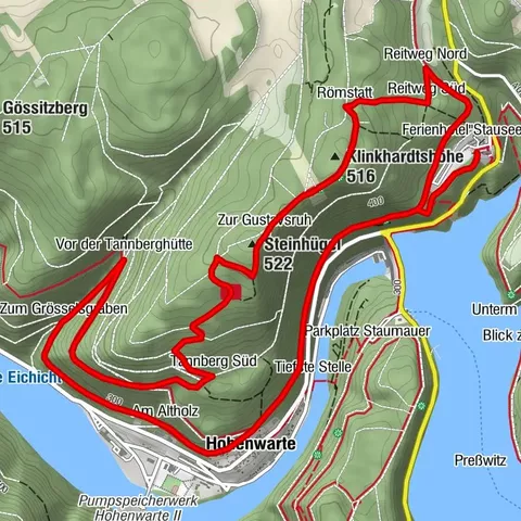 Rundwanderweg - H3 "Die Vogelperspektive" - Thüringer Wald