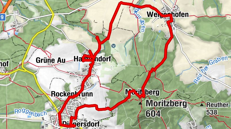 Rundwanderung Haimendorf - Moritzberg