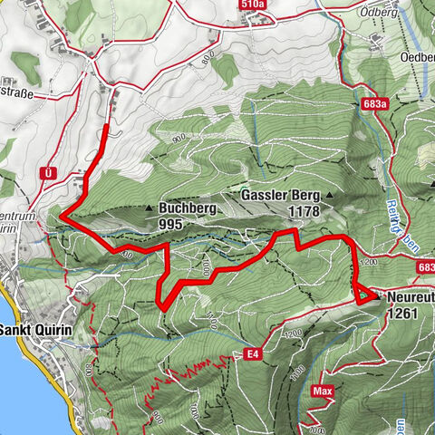 Von Gmund auf die Neureuth