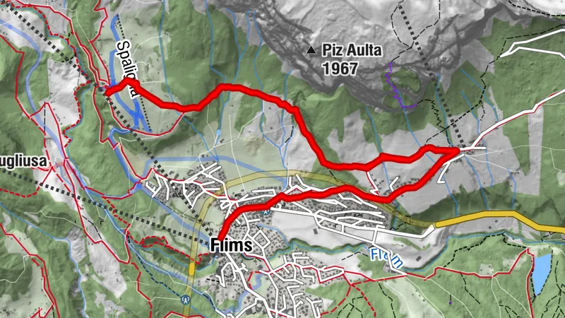 Flims Talstation - Foppa