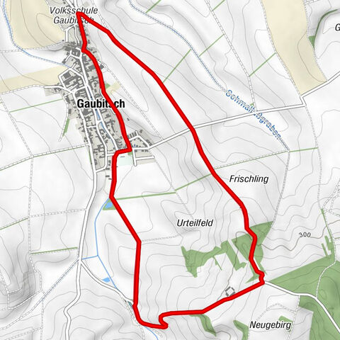 Panoramawanderweg Gaubitsch ("Tut gut"-Schritteweg)