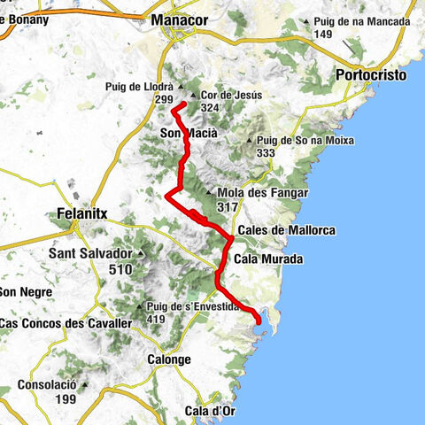 Marges de Son Cladera - Porto Colom