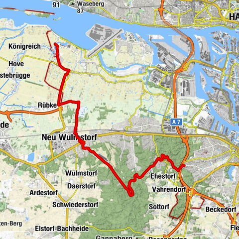 Grenzgang: Hamburg auf der Landesgrenze umwandern - Teil 6