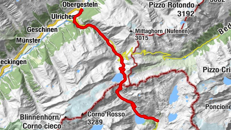 Via Sbrinz Obergesteln-Riale