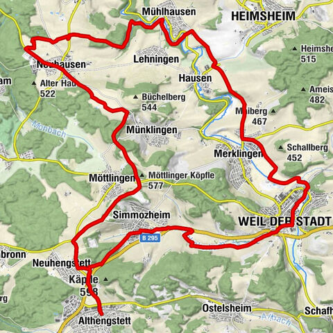 Sportgeist trifft Kultur und landschaftliche Schönheit: Radrundtour von Althengstett zur Wendelinuskapelle