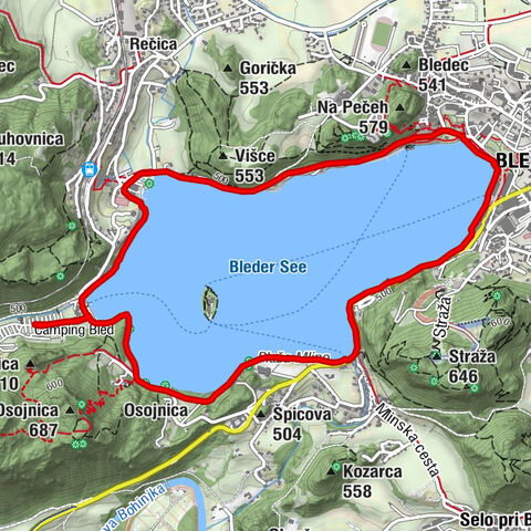 Umrundung Bleder See