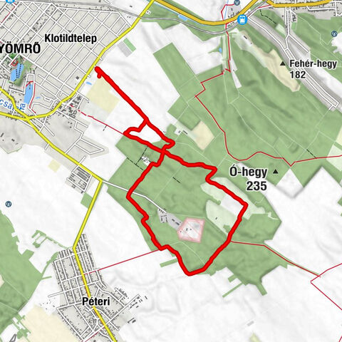 Gyömrő óhegy körtúra