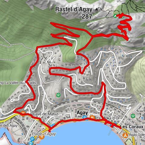 Agay nach le Rastel