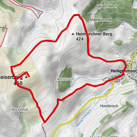 Heiligenmoschel - Planetenweg