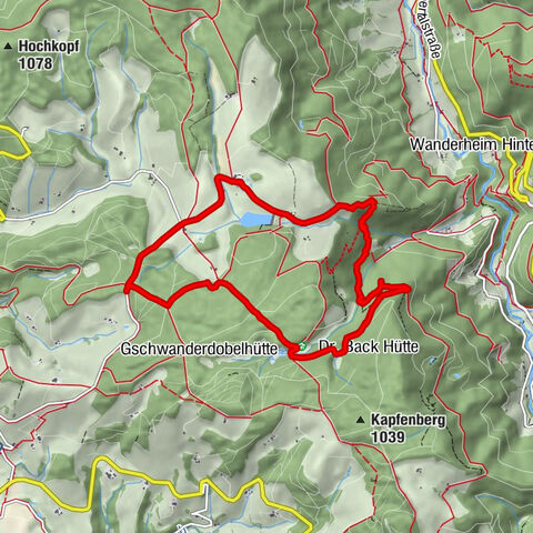 Potsdamer Platz - Hirschbachfälle- Zweribachfälle - Plattenhof
