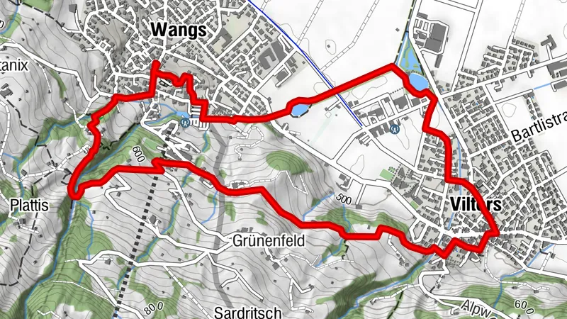 Route des Staunens Wangs