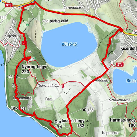 Tihany panoráma kör