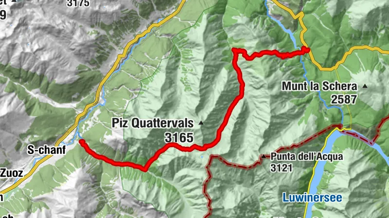 Für 2 Tage durch den Schweizer Nationalpark