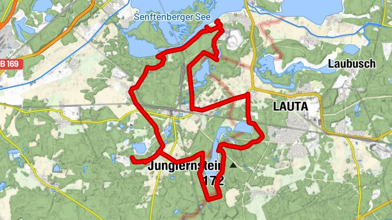 Von Senftenberg nach Baumhäuser