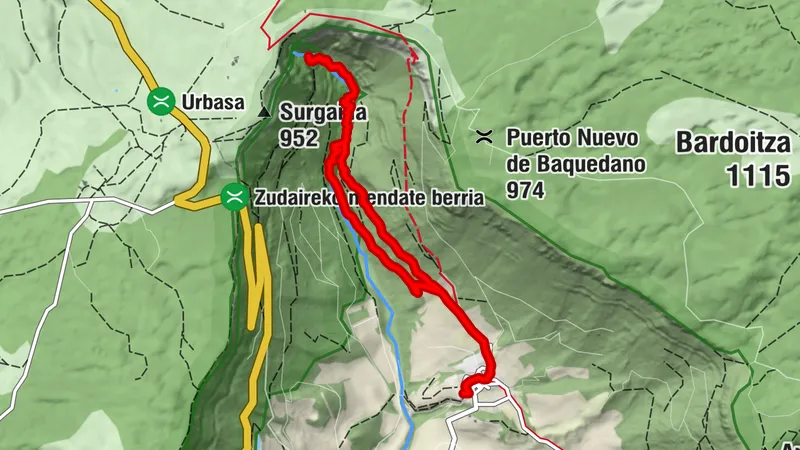 Navarra - Nacedero del Urederra. Baquedano