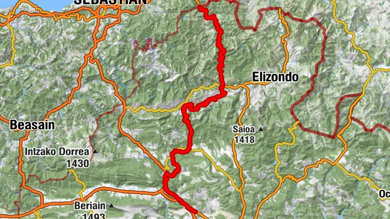 Navarra - Eurovelo 1 - Ederbidea
