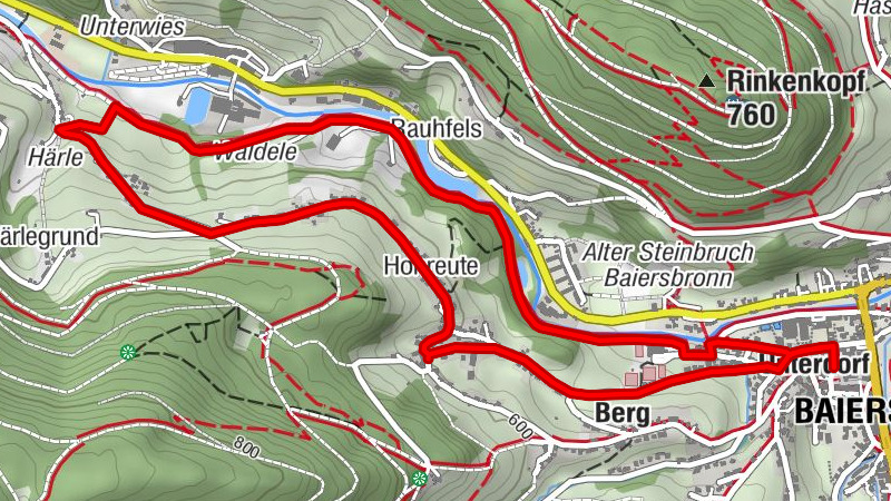 Kinderwagentour - Winterseite