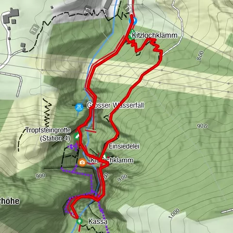 Highlight Kitzlochklamm Classic Runde