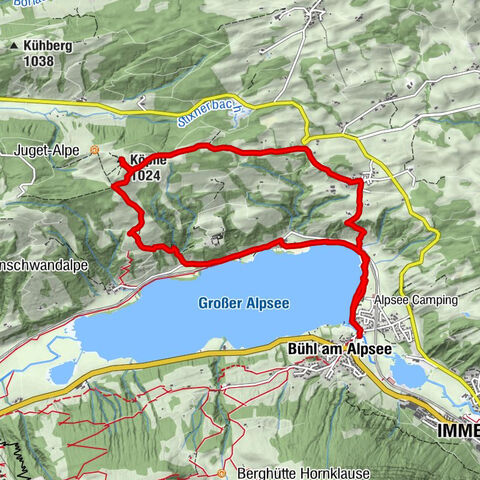 Siedelalpe Runde von See - Immenstadt