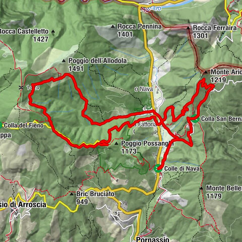 Runde durch das Valle dei Forti