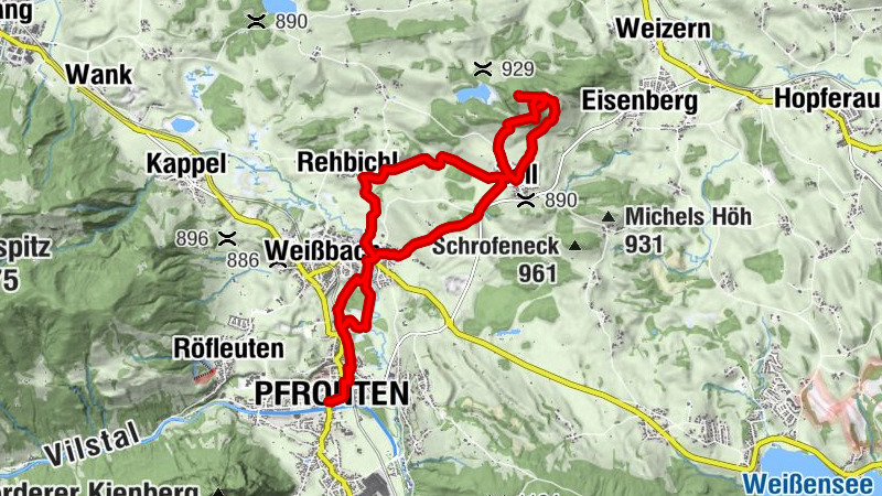 Drachenblick - Rundwanderung durch das Voralpenland in Pfronten