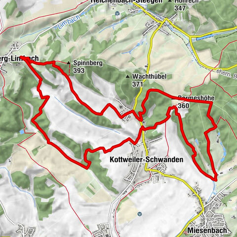 Kottweiler-Schwanden - Kottenweg