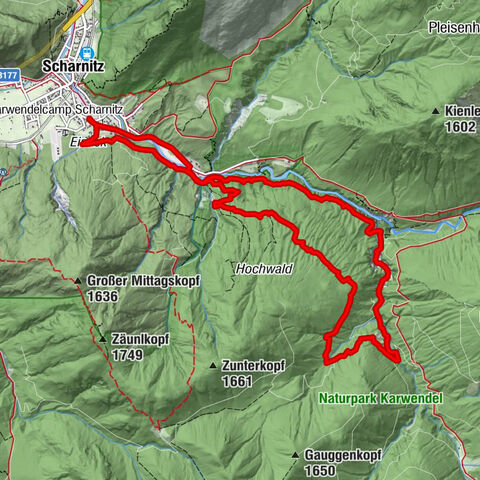 Rundwanderung Gleirschklamm