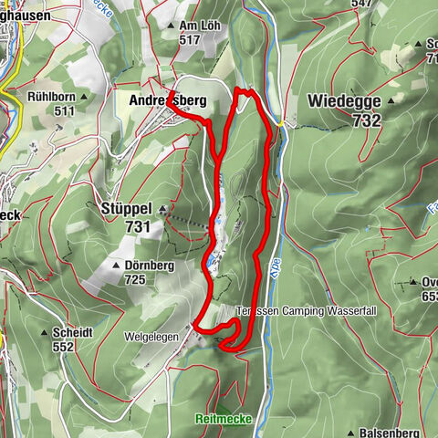 Andreasberg - AB4 - Wanderung zum Wasserfall "Plästerlegge"
