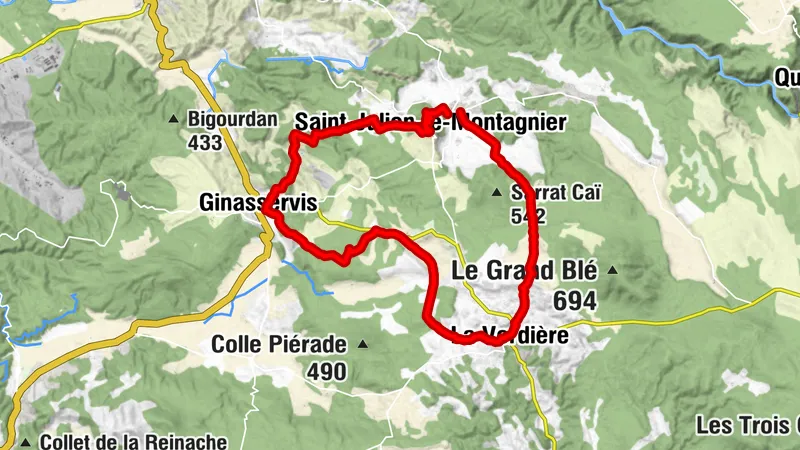 VTT FFC Provence Verdon - Rundkurs 14 - Rot