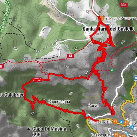 Herrliche Ausblicke hoch über Positano