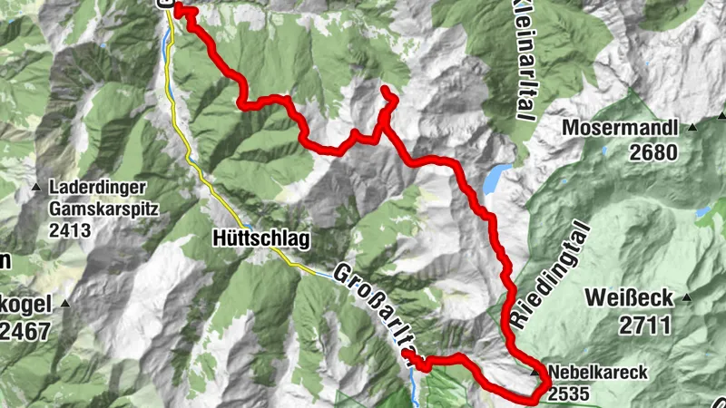 Großarltal: 3-Tages-Wanderung vom Murtörl nach Großarl