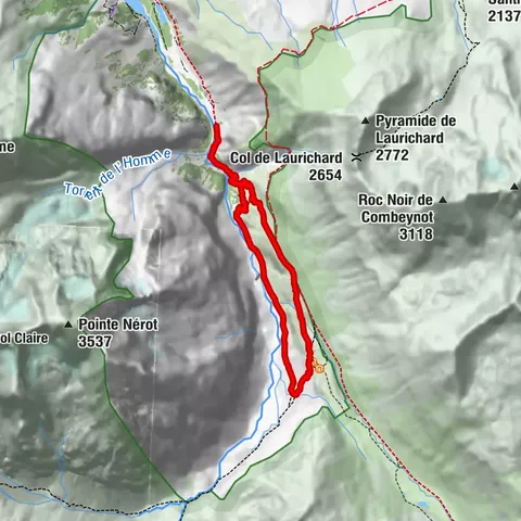 Die Schleife des Plan de l'Alpe