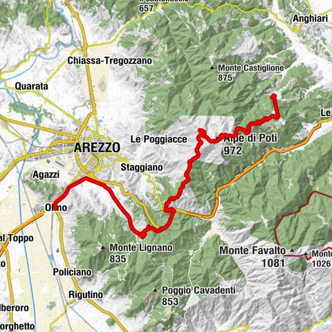 Calbi,Alpe Poti, Badia S.Veriano, Toppole