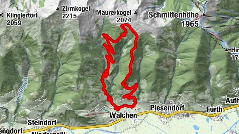 Trailrunning: HOCHSONNBERGALM Piesendorf