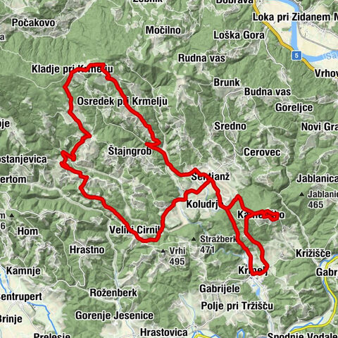 Krmelj-Kladje-Svinjsko