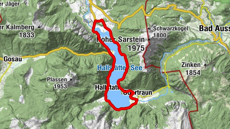 Rund um den Hallstättersee