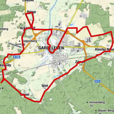 Der Altmärkische Reformationsradweg - Rundtour