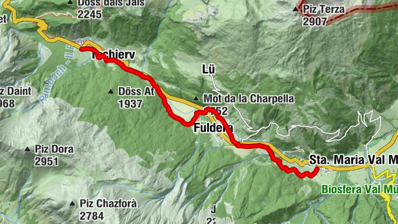 Val Müstair-Talloipe "La vallada"