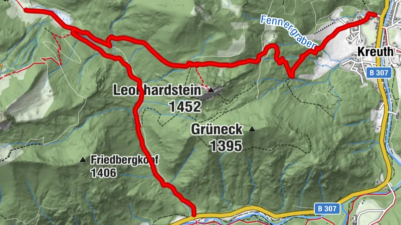 Schwarzentenn-Alm über Leonhardsteinsattel