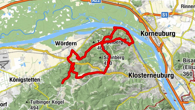 Hundsberg - St. Andrä-Strecke - Hagenbachklamm