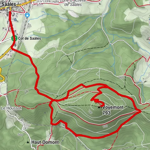 Wanderroute H06: Der Gipfel des Voyemont