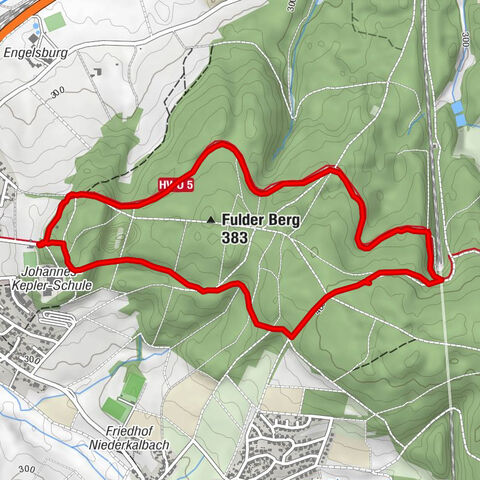 Rundtour um den Fuldaer Berg