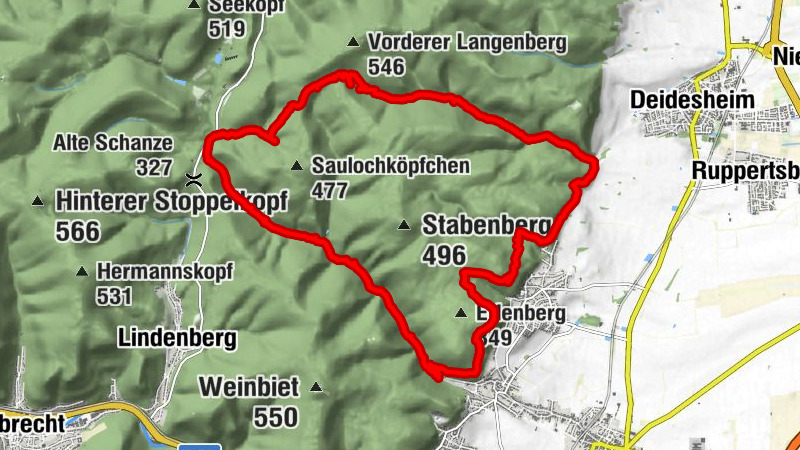 Rund um den Stabenberg