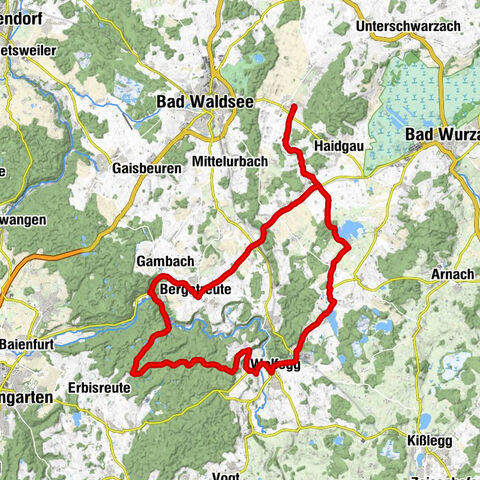 SÜH von Bad Waldsee aus