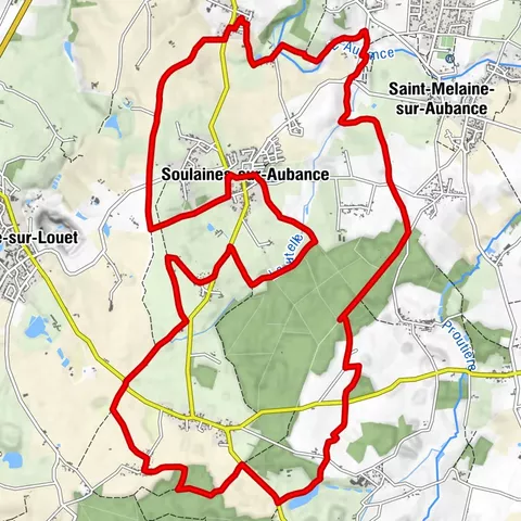 Von den Schlössern der Aubance zum Wald von Noizé