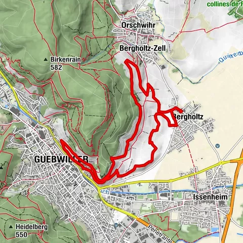 Mountainbike-Strecke: Oelberg-Strecke