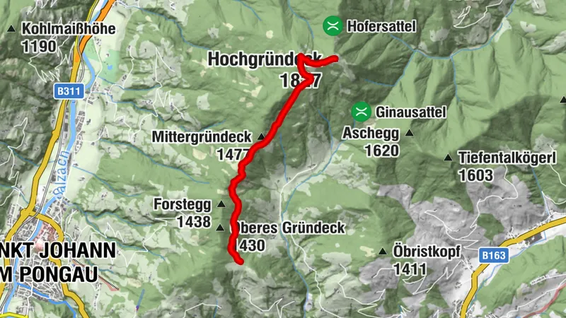 Hochgründeck (ab Floitensberg)