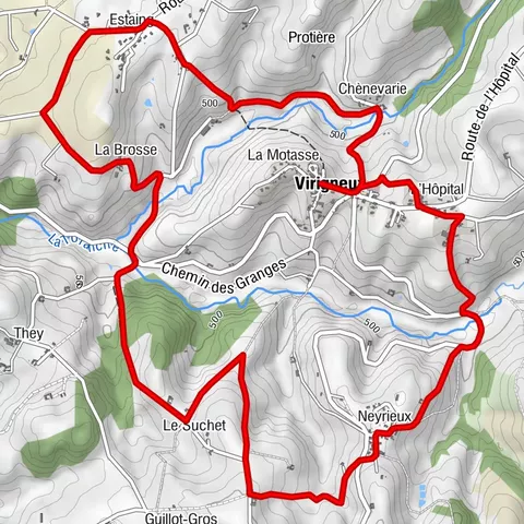 Weg des Petit Lyonnais