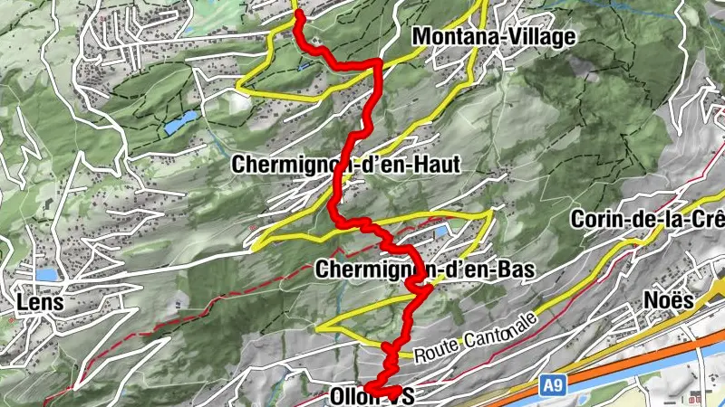 5 - Vertikale Ollon-Crans