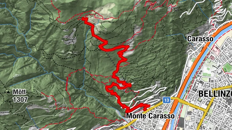 Monte Carasso - Mornera
